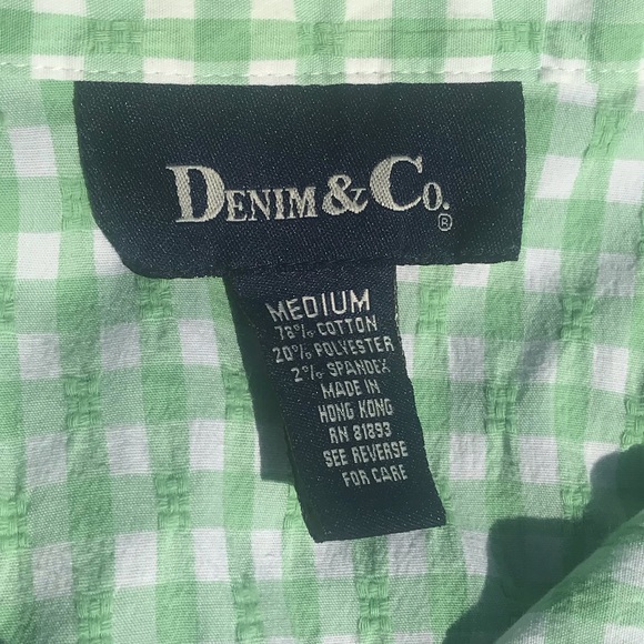 Denim&co Set of 2 Seersucker tops - Picture 4 of 5